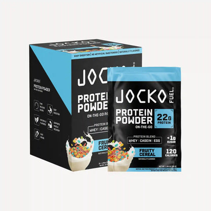 Protein Powder On-the-Go Packs (10-Pack)