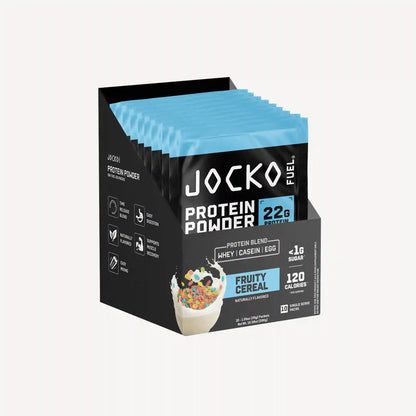 Protein Powder On-the-Go Packs (10-Pack)