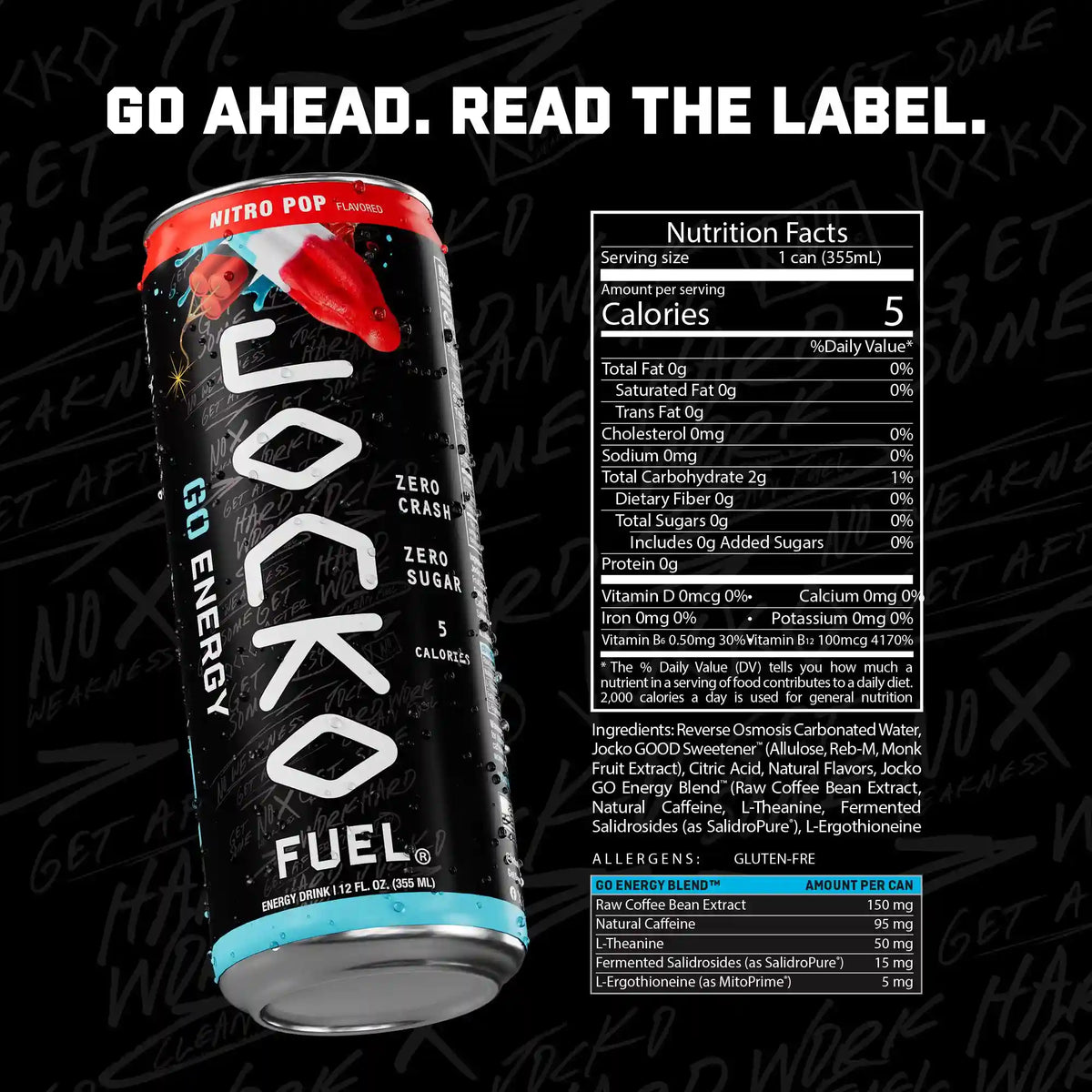 Go Energy Drinks (12-Pack)