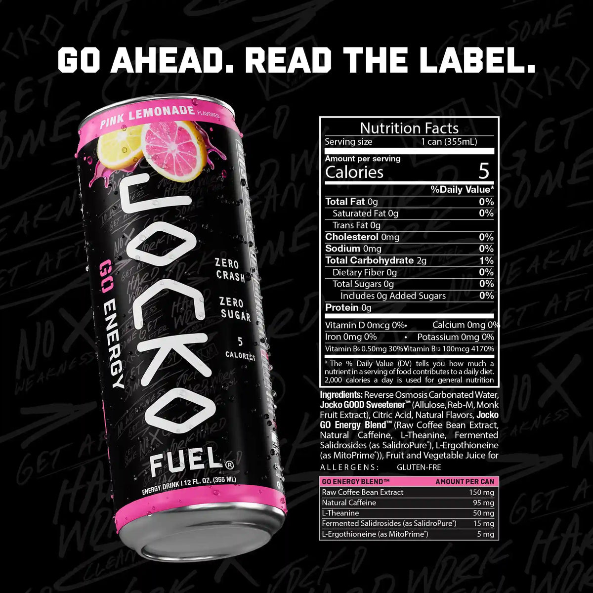 Go Energy Drinks (12-Pack)