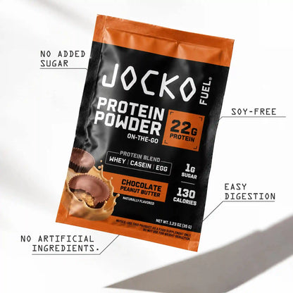 Protein Powder On-the-Go Packs (10-Pack)