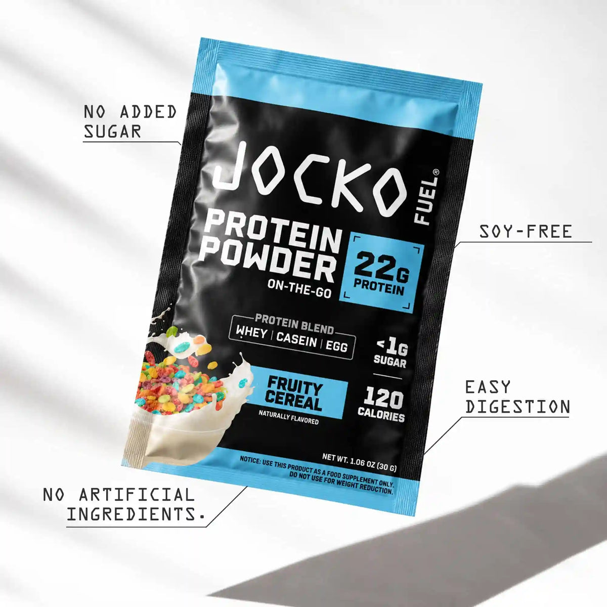 Protein Powder On-the-Go Packs (10-Pack)