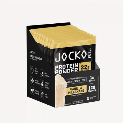 Protein Powder On-the-Go Packs (10-Pack)