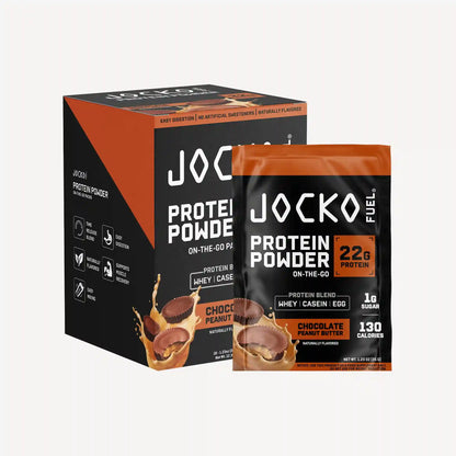 Protein Powder On-the-Go Packs (10-Pack)