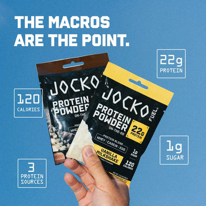 Protein Powder On-the-Go Packs (10-Pack)