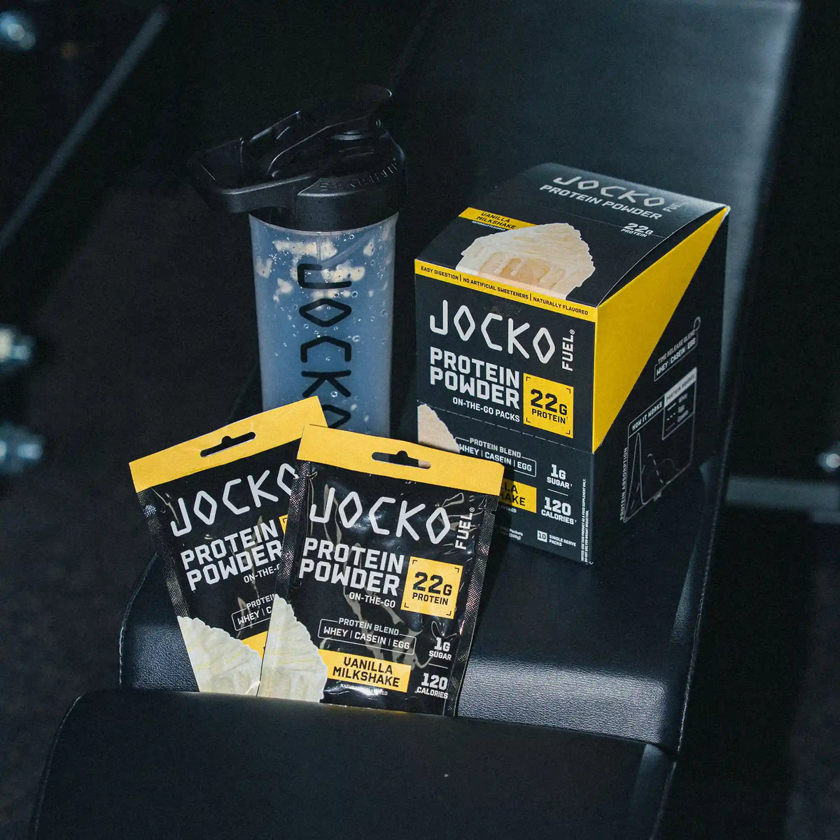 Protein Powder On-the-Go Packs (10-Pack)